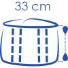 Высота 33 см